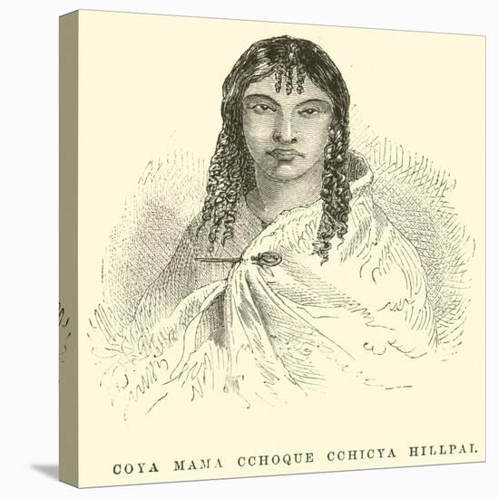 Coya Mama Cchoque Cchicya Hillpai-Édouard Riou-Premier Image Canvas