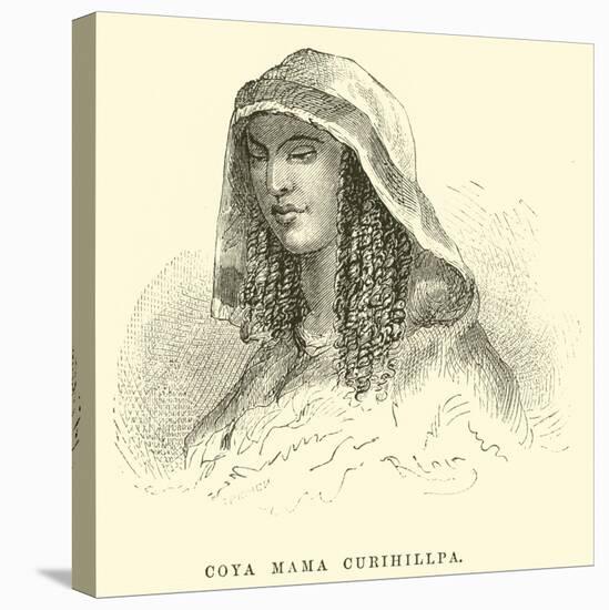 Coya Mama Curihillpa-Édouard Riou-Premier Image Canvas