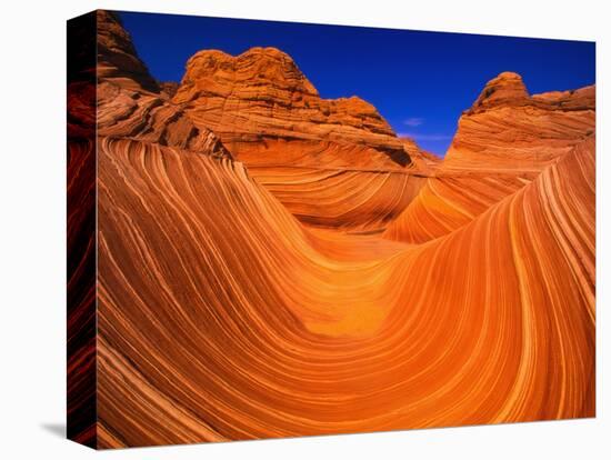 Coyote Butte's Sandstone Stripes-Joseph Sohm-Premier Image Canvas