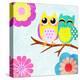 Cozy Owls I-SD Graphics Studio-Stretched Canvas