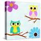 Cozy Owls II-SD Graphics Studio-Stretched Canvas