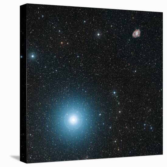 Crab Nebula And Zeta Tauri Star-Davide De Martin-Premier Image Canvas