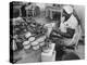 Crab Picker with Lumps and Freeze Dried Crab Meat in Cans-Ed Clark-Premier Image Canvas