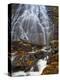 Crabtree Falls in the Blue Ridge Parkway of North Carolina, USA-Chuck Haney-Premier Image Canvas