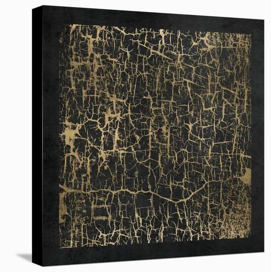 Crackle 1-Denise Brown-Stretched Canvas