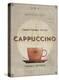 Crafted Coffee - Cappuccino-Hens Teeth-Stretched Canvas