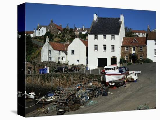 Crail Harbour, Neuk of Fife, Scotland, United Kingdom-Kathy Collins-Premier Image Canvas