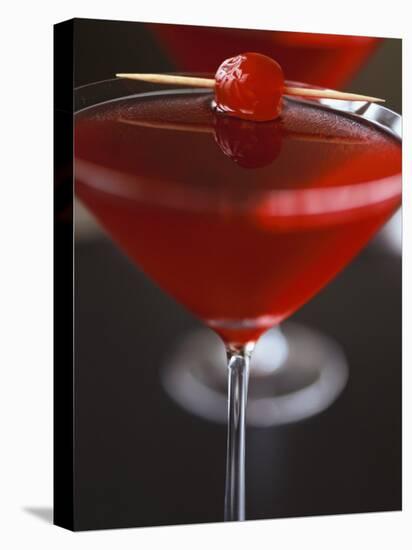 Cranberry Martini with Cocktail Cherry-Michael Paul-Premier Image Canvas