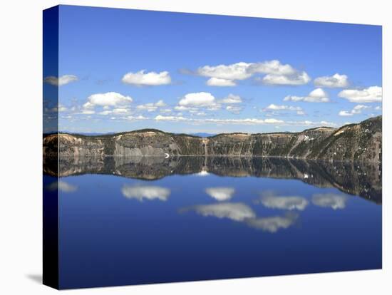 Crater Lake Reflections, Crater Lake National Park, Oregon, USA-Michel Hersen-Premier Image Canvas