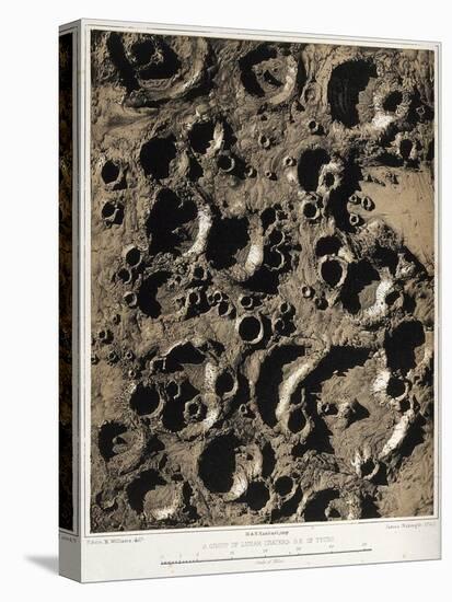 Craters on the Moon, 1863-Science Source-Premier Image Canvas