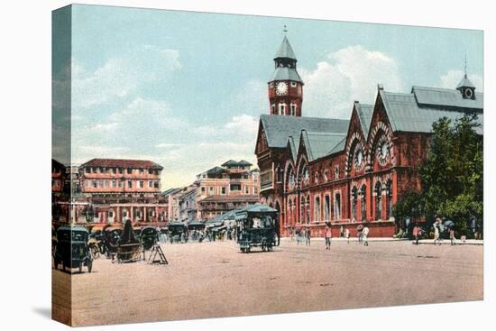 Crawford Market, Bombay, India, Early 20th Century-null-Premier Image Canvas