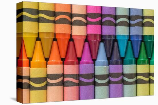 Crayons of a Rainbow I-Kathy Mahan-Premier Image Canvas