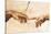 Creation of Adam (detail)-Michelangelo Buonarroti-Stretched Canvas