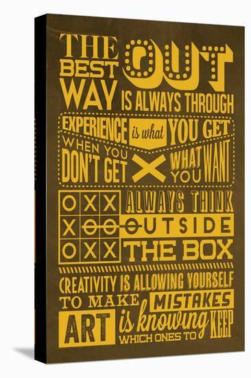 Creative Set Yellow-Lorand Okos-Stretched Canvas