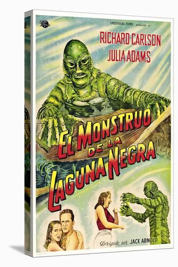 Creature from the Black Lagoon, 1954-null-Stretched Canvas