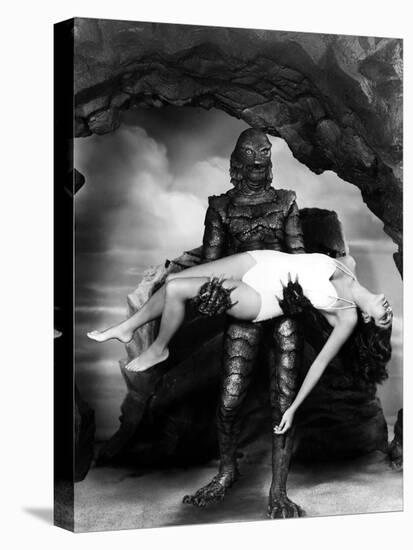 Creature from the Black Lagoon, Julia Adams, 1954-null-Stretched Canvas