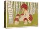 Creatures of the Woods in Their Toadstool Hats-Ed. Okun-Premier Image Canvas