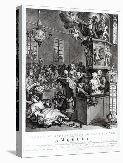 Credulity, Superstition and Fanaticism, 1762-William Hogarth-Premier Image Canvas