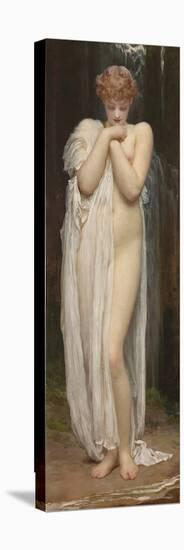 Crenaia, The Nymph of the Dargle-Lord Frederic Leighton-Stretched Canvas