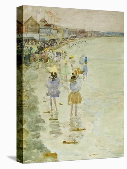 Crescent Beach, 1896-Maurice Brazil Prendergast-Premier Image Canvas