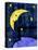 Crescent moon and sleeping man-Harry Briggs-Premier Image Canvas