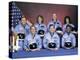 Crew Portrait of the Challenger Astronauts, Jan 28, 1986-null-Stretched Canvas