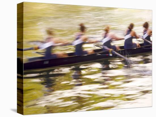 Crew Rowing, Seattle, Washington, USA-Terry Eggers-Premier Image Canvas