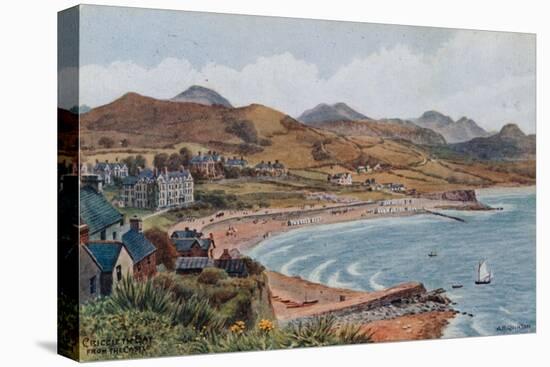 Criccieth Bay from the Castle-Alfred Robert Quinton-Premier Image Canvas