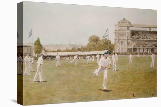 Cricket at Lords, 1896-William Barnes Wollen-Premier Image Canvas