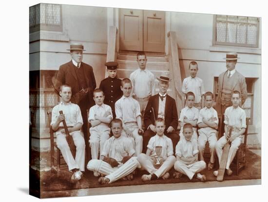 Cricket Team at the Boys Home Industrial School, London, 1900-null-Premier Image Canvas