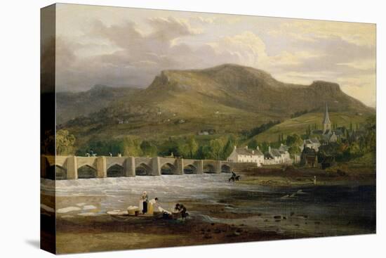 Crickhowell, Breconshire, c.1800-English-Premier Image Canvas