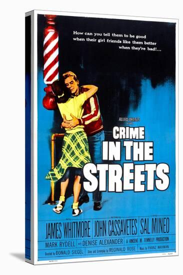 Crime in the Streets-null-Stretched Canvas