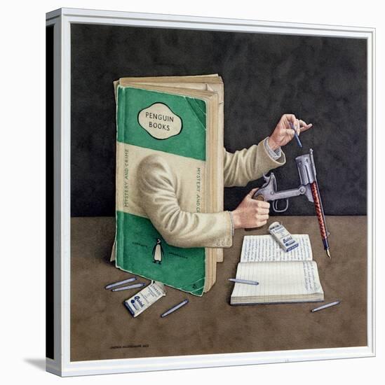 Crime Writer, 2003-Jonathan Wolstenholme-Premier Image Canvas