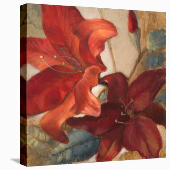 Crimson Fleurish I-Lanie Loreth-Stretched Canvas