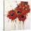 Crimson Poppies I-Natasha Barnes-Stretched Canvas