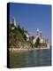 Croatia, Dalmatia, Rab Island, Rab City, Old Town, Cityscape, Beach, Swimmers-Thonig-Premier Image Canvas