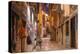 Croatia, Istria, Adriatic Coast, Rovinj, Old Town Lane in the Evening-Udo Siebig-Premier Image Canvas