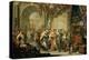 Croesus and Solon-Johann Georg Platzer-Premier Image Canvas