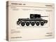 Cromwell A27 Tank-Mark Rogan-Stretched Canvas