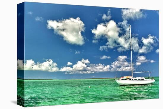 Crooked Island Sailing-Jan Michael Ringlever-Stretched Canvas