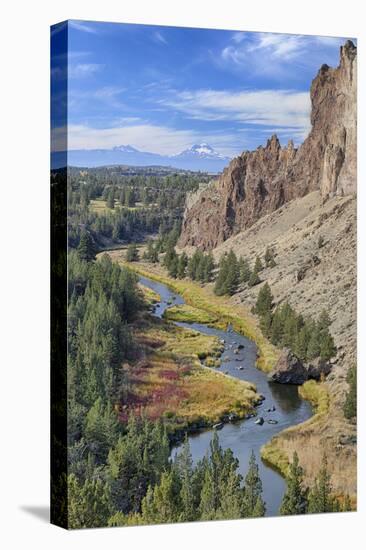 Crooked River, Smith Rock State Park, Oregon, USA-Jamie & Judy Wild-Premier Image Canvas