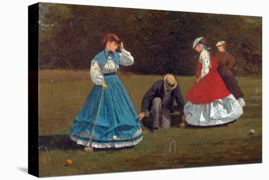 Croquet Scene-Winslow Homer-Premier Image Canvas