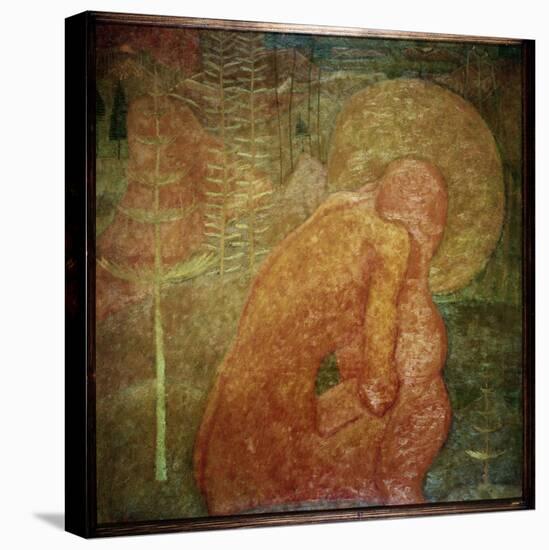 Croquis Pour Une Fresque. La Priere. (Sketch for a Fresco Painting; Prayer). Un Personnage Nu, Dans-Kazimir Severinovich Malevich-Premier Image Canvas