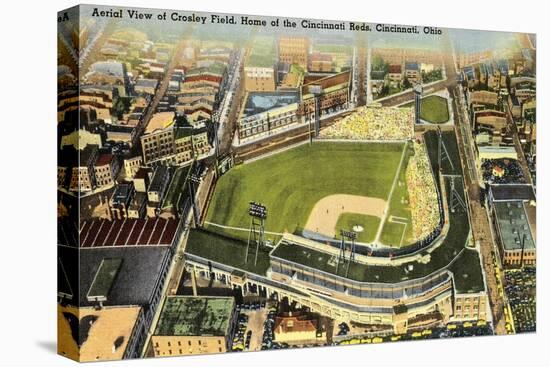 Crosley Field, Cincinnati, Ohio-null-Stretched Canvas