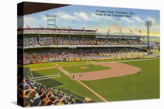 Crosley Field, Cincinnati, Ohio-null-Stretched Canvas