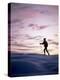 Cross Country Skiing at Twilight-null-Premier Image Canvas