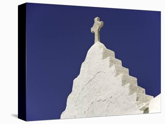 Cross on Top of Gable-Danny Lehman-Premier Image Canvas