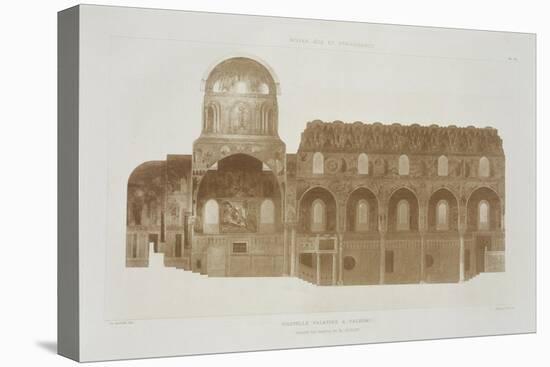 Cross-Section of the Palatine Chapel, Palermo, Sicily-French School-Premier Image Canvas