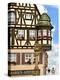 Cross Timbered Houses, Rothenburg Ob Der Tauber, Germany-Miva Stock-Premier Image Canvas