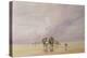 Crossing Lancaster Sands-David Cox-Premier Image Canvas